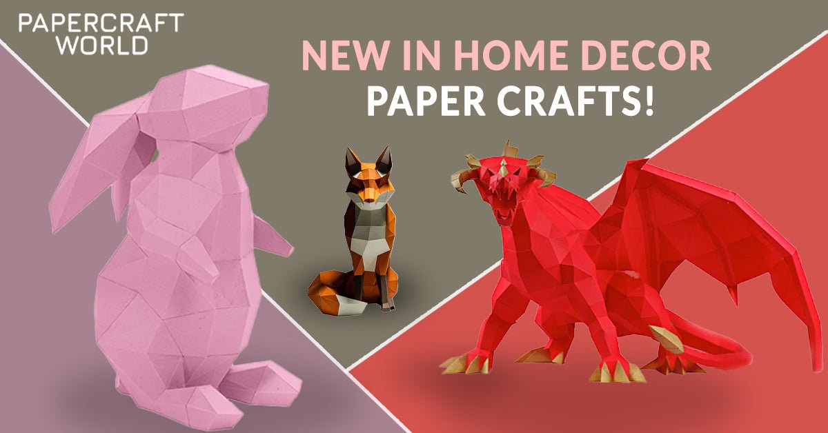 New In Home Decor- Paper Crafts!