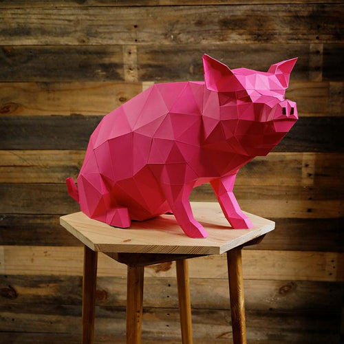 Sitting Pig - Digital PDF Template